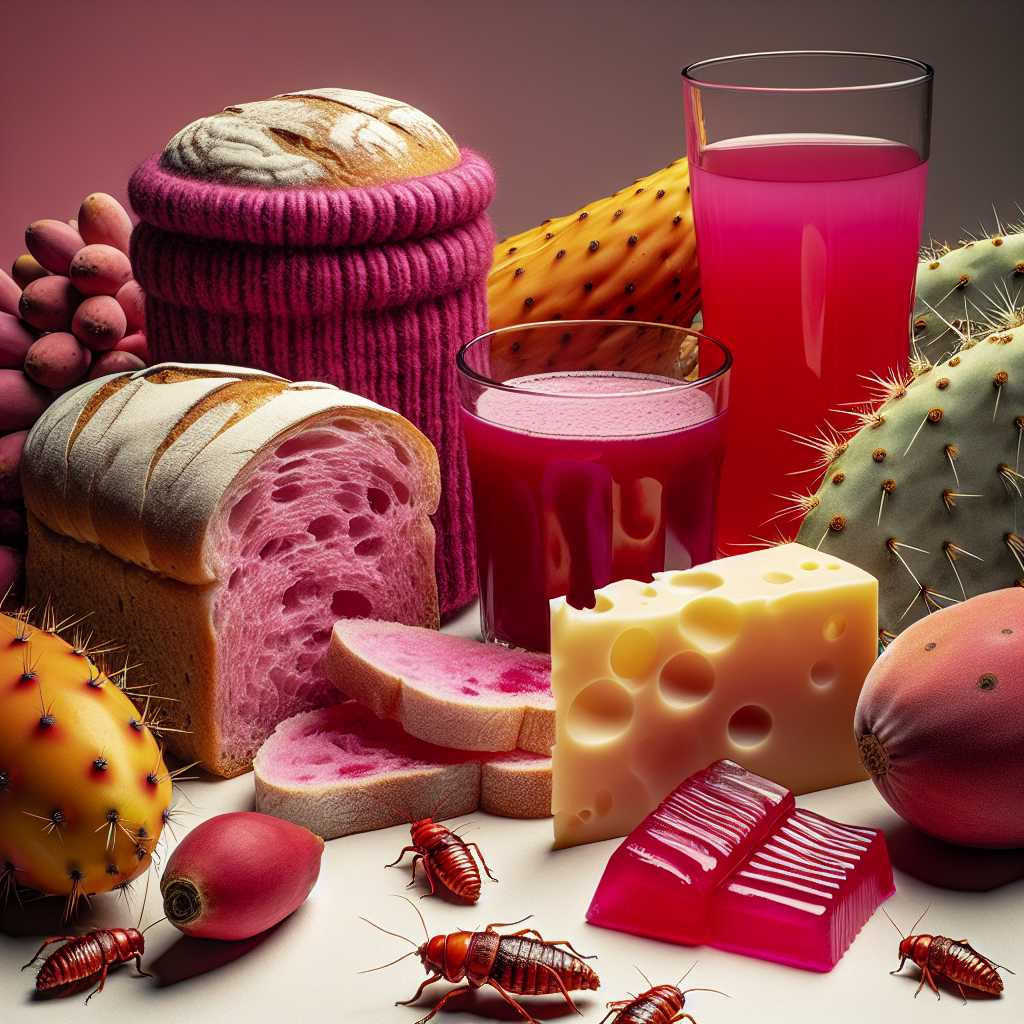 Кошениль в продуктах: История, использование и влияние на здоровье