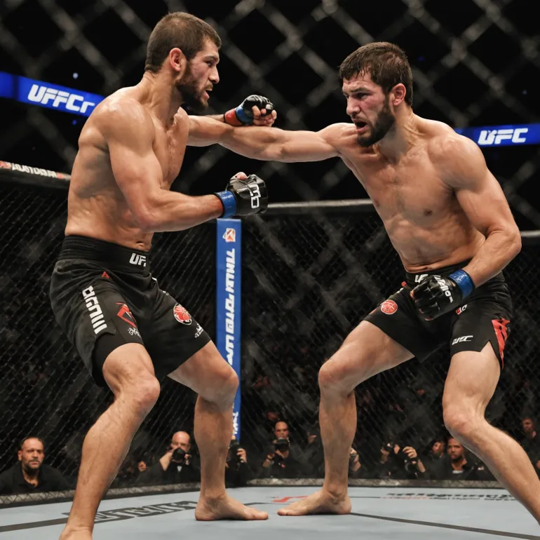 Уложу тебя спать! Дерзкий грузин газует на легендарного Махачева