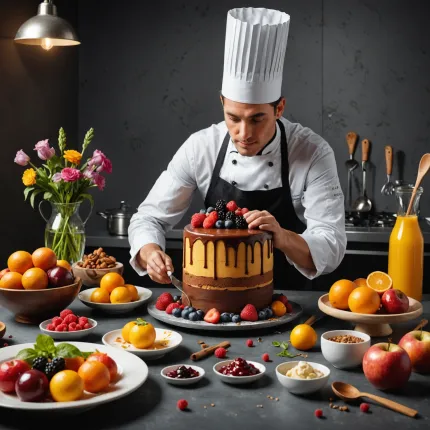 Ингредиенты кулинария и десерты в питание гурман: искусство создания вкусового наслаждения